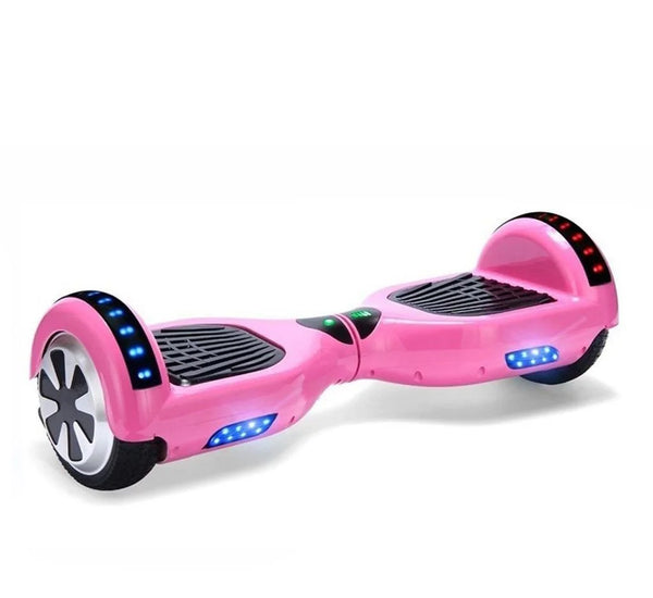 Skate Elétrico Hoverboard 6,5 Smart Balance - Estampa Rosa e Conexão Bluetooth