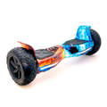 Hoverboard Original 8.5 Offroad com Conexão Bluetooth e LED - Estampa Fogo e Gelo