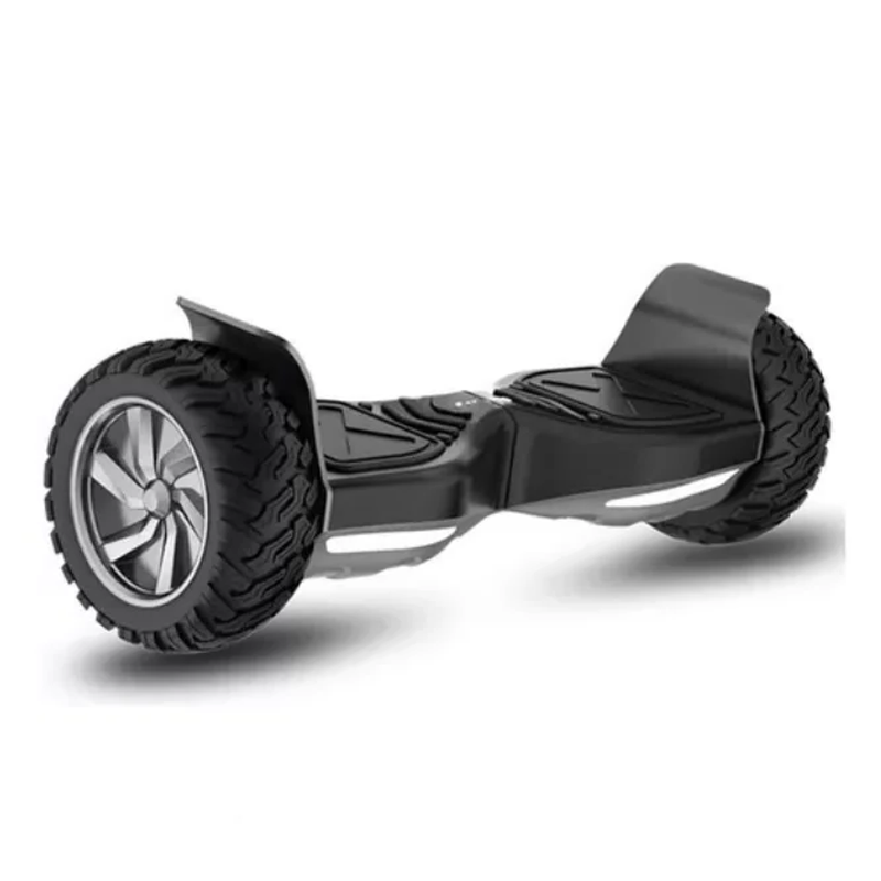 Hoverboard Original 8.5 Offroad com Conexão Bluetooth e LED - Estampa Preto