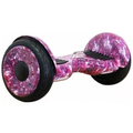 Skate Elétrico Hoverboard 10 Polegadas Smart Balance Wheel com Bluetooth - Roxo Galaxia