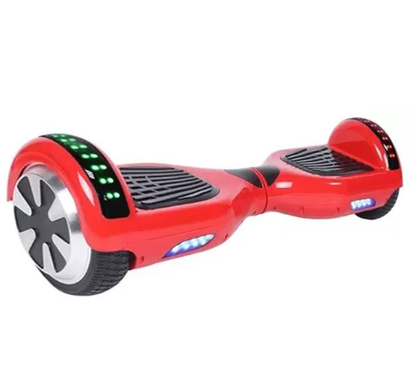 Skate Elétrico Hoverboard 6,5 Smart Balance - Estampa Vermelho com Conexão Bluetooth